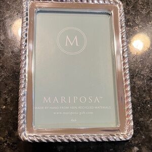 Mariposa Twisted Rope Silver Frame